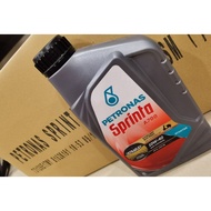NEW PETRONAS SCOOTER A700 10w40 100% ORIGINAL PETRONAS MOTOR ENGINE OIL WITH ARM SLEVE SPRINTA