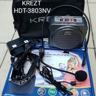 SPEAKER PINGGANG Krezt HDT 3803 NV USB Speaker Tour Guide