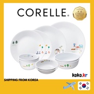 Corelle x Easy Weekend Round 10p Set Square 10p Set 2 People Home Set with FREEBIES