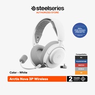SteelSeries Arctis Nova 3P / 3X Wireless Gaming Headset หูฟังเกมมิ่งไร้สาย Bluetooth + 2.4Ghz รองรับ