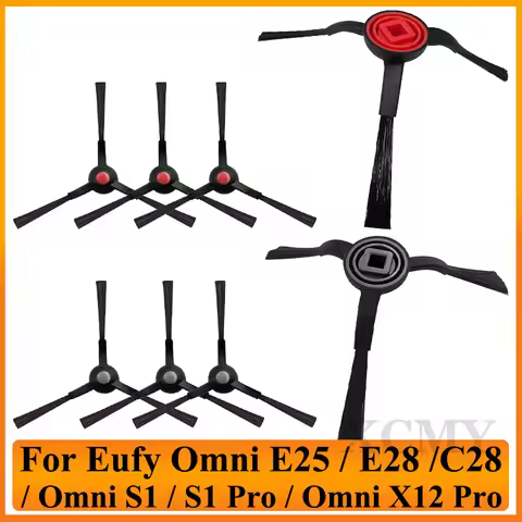 Side Brushs For Eufy Omni E25 / E28 / C28 / Omni S1 / S1 Pro / Omni X12 Pro Vacuum Cleaner Spare Acc