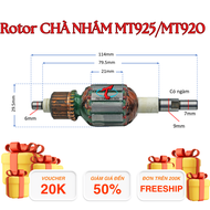 Rotor/ ruột chà nhám/ rô chà nhám Maktec MT925/ MT920