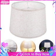 Ajigo Lamp Shades for Floor Lamps American Fabric Lampshade Hotel Restaurant Chinese Table Black Light Cloth Rural Grid Office