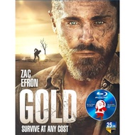 E-BLURAY Gold (2022) Thriller Zac Efron Anthony Hayes ENGLISH