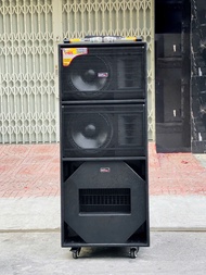 Dàn Loa Điện MTMAX 007 Công Suất 1500W Loa Bass 40 + 2 Bass 30 + 2 Treble Micro Hợp Kim  Quản Lý Ngu