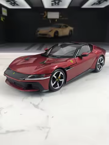 Bburago 1:24 simulation zinc alloy Ferrari 12 Cilindri model car, static ornament, metal collectible