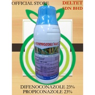 [500ML] FENPROZOLE 46EC - Difenoconazole 23% & Propiconazole 23%/(Hawar Seludang , Bintik perang dan