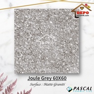 Pascal Joule Grey 60x60 Kw1 Keramik Lantai Matt Graniti Motif Terrazo