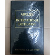 【便宜卖】Grolier International Dictionary 英文字典