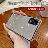 For OPPO A95 Case Shockproof TPU Electroplated Glitter Phone Casing For OPPO A95 Back Cover