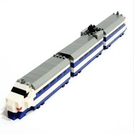 nanoblock 日本 河田積木 列車收藏系列 日本 新幹線 nGT-001  0系新幹線 無外盒 說明書