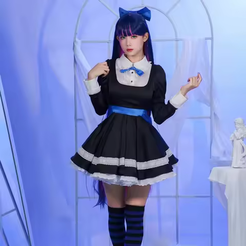 Anime Cosplay Stocking Anarchy Cosplay Panty & Stocking With Garterbelt Stocking Anarchy Cosplay Cos