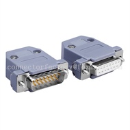 DB15 welding wire gold-plated connector 15 pin plug socket aviation industry agriculture adapter