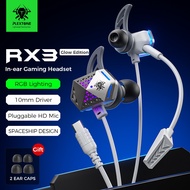 Plextone RX3 Glow Gaming Earphone with RGB Lighting