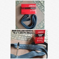 KENDA INNER TYRE 16 x 1 3/8 FV PRESTA VALVE 60mm
