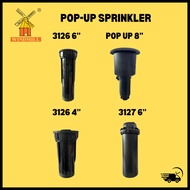 BSP Thread Pop Up Irrigation Lawn Water Sprinkler landscape garden