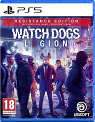 《今日快閃價》全新 PS5遊戲 看門狗 自由軍團 反抗軍版 Watch Dogs Legion [Resistance Edition] 港版中英文版