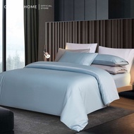 (Pillowcase & Bolstercase) Canopy Luxe Elegant 100% Fine Cotton Sateen (880 TC)