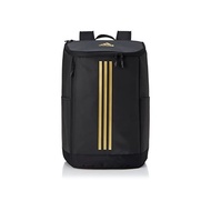 [Adidas] Backpack B4 Size Packable 15.6inch PC Storage 31L Box Type Commuter School Bag Bag No.67922 Men's Black × Gold