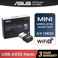 ASUS USB-AX55 Wi-Fi 6 Wireless Adapter AX1800 Nano Mini Size USB Dongle