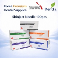 Shinhung Shinject Dental Needle 100pcs 27G 30G