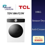TCL 10KG Vented Dryer With Sensor Dry Anti-Crease TDV100-F21W