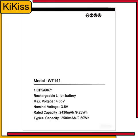 2500mAh High Performance WT141 For Nokia C1 2nd Edition TA-1380 Mobile Phone Battery Stable