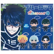 GANTUNGAN Bluelock katunko friends Part.3 plush pendant bag charm hanging doll Yoichi Isagi Yo Hiori