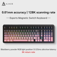 AJAZZ AK980 MAX Wired Magnetic Switch Keyboard 0.01mm 8K Mechanical Keyboards Hot Swap ARGB E-sports