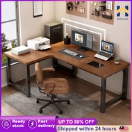 【aihome】  L Shape Desk Workstation Study Home Office Table Corner Computer Table Modern Gaming Table