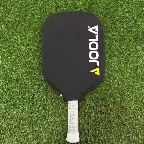 JOOLA Pick Racket Cover Anti Scratch Racket Cover Basic Model with Zipper Black High Elasticity Simp
