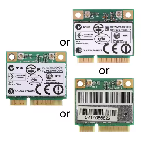 AR9285 AR5B95 WiFi Card Half Mini PCi-express Wireless WiFi Card for Window XP 7 8 10 32 64 QXNF