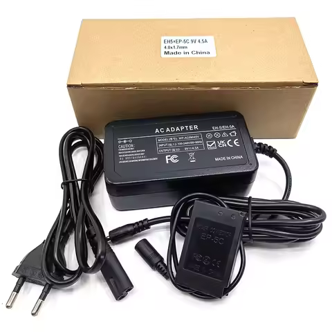EH-5 EH-5A AC Power Adapter Plus EP-5C DC Coupler EN EL20 Dummy Battery For Nikon 1 AW1 J1 J2 J3 S1 