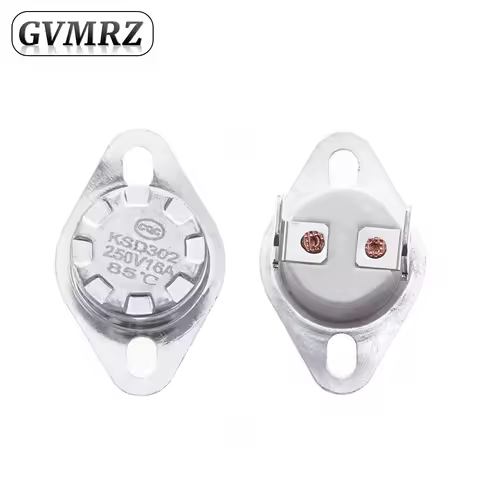 KSD302 16A 250V 40 ~ 150 Degree Ceramic KSD301 Normally Closed / Normally open Temperature Switch Th