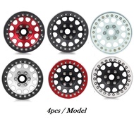 Wheels Rims Beadlock 1.9 inch 4pcs Aluminum Alloy Rims RC Car Crawler mn999 HBR1001