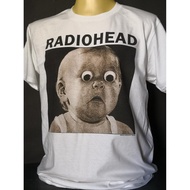 เสื้อนำเข้า Radiohead Anyone Can Play Guitar Oasis Alternative Rock Psychedelic Grunge Punk Indie Retro Style Vintage ปี หด