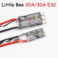 Little Bee ESC Mini Blheli-S Tanpa Brushless ESC 20A 30A Sayap Tetap