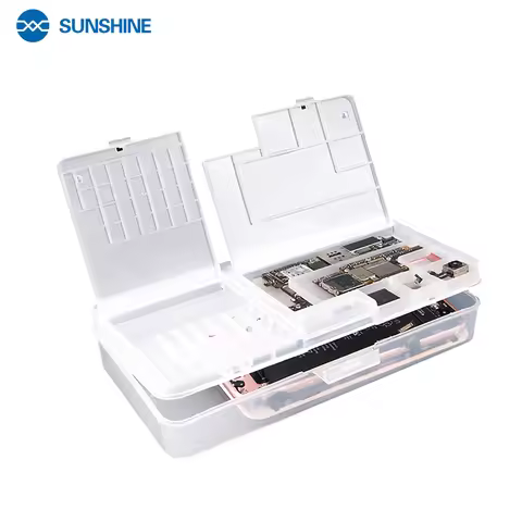 SUNSHINE SS-001A 6pcs Plastic Storage Box Organizer Multi-function Magic Box Mobile LCD Screen Mainb