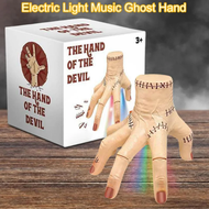 (BJYX) Electric Crawling Hand with Sound Light Walking Hand Scary Props Halloween Decorations