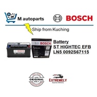 BOSCH ST HIGHTEC EFB LN5 DIN100 MOTORCAR BATTERY 0092S67115