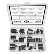 12Values*5Pcs=60Pcs CD40 Series Logic Chip IC Kits DIP CD4001BE CD4007UBE CD4011BE CD4013BE CD4017BE