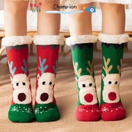 Champion Women's Fuzzy Socks - Soft Knitted Thermal Slippers for Winter Indoor Comfort