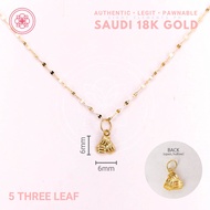 ♞,♘COD PAWNABLE 18k Legit Original Pure Saudi Gold Assorted Necklace