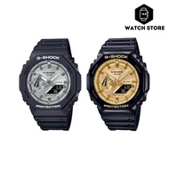 นาฬิกา G-SHOCK รุ่น GA-2100SB-1 GA-2100GB-1 Gold and Silver Color ของแท้ ประกันศูนย์ 1 ปี