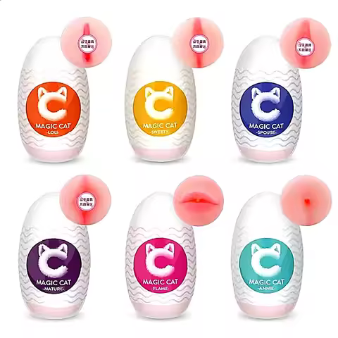 Adult Games Ultra Stretchy Masturbators Egg Handheld Male Masturbators Cup With Softer Wrapped Reali