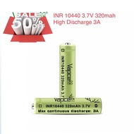 ถ่านชาร์จ Vapcell INR 10440 3.7V 320mAh (AAA) #ถ่านชาร์จ 18650  #ถ่านชาร์จ usb #ถ่านชาร์จ 3 7v  #ถ่า