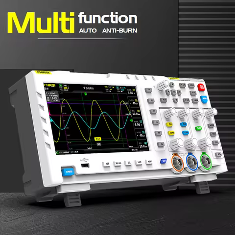 FNIRSI 1014D PLUS Digital Oscilloscope 2-In-1 Dual Channel Input Signal Source 100MHz* 2 Analog Band