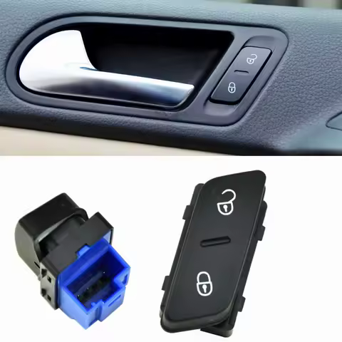 For VW Jetta Golf 5 MK5 Passat CC Tiguan Car Central Locking Safety Switch Door Lock Button 1K0 962 