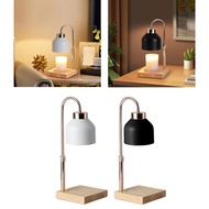 [szlztmy2mg] Candle Warmer Lamp Candle Melting Lamp Modern No Flame Wood Base Candle Heater Light Ca