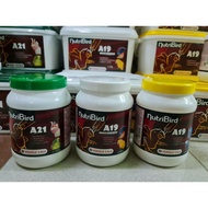 ( Promotion+++) คุ้มที่สุด A19 A21 Nutribird 800g อาหารนกลูกป้อน กระปุก 800g ราคาดี อาหาร นก อาหารนก